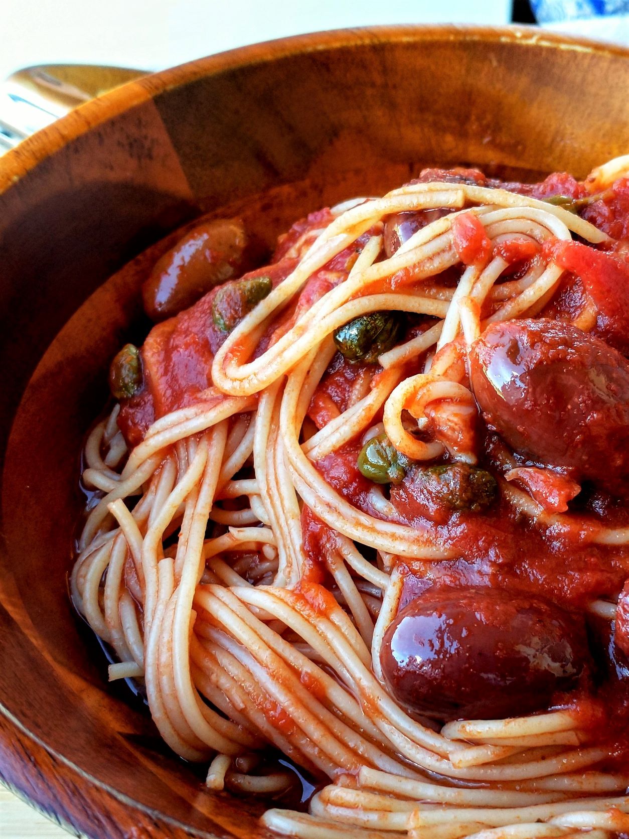 Pasta Alla Puttanesca - Van Delicious